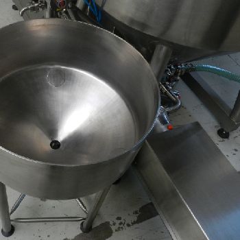 Eurolux-BAV vacuum process plant type A-700 for ketchup, mayonnaise, dressing, mustard