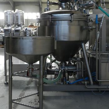 Eurolux-BAV vacuum process plant type A-700 for ketchup, mayonnaise, dressing, mustard