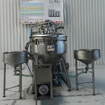 Eurolux-BAV vacuum process plant type A-700 for ketchup, mayonnaise, dressing, mustard