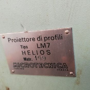 Microtecnica HELIOS LM 7 Profile projector