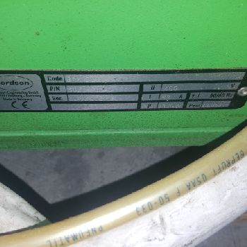 Used Nordson BM 200 Drum Melter, hotmelt melter