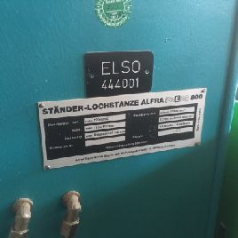 Alfra Press 800 Надрезной станок