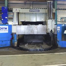 Torno de torreta vertical Dorries Sde 300 con cnc