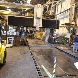 5-face double column machining, Mitsubishi, MVR33/39, 2002