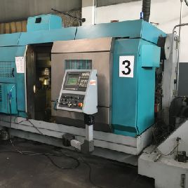 Used vertical turret lathe with cnc