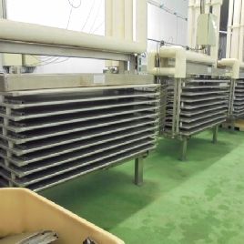 Congeladores de placas para pulpo y pescado.