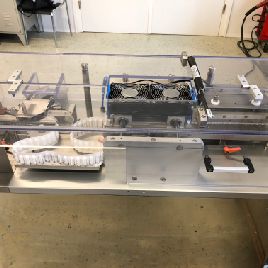 CP-Citopac FKS-10 CP: línea de llenado, enfriamiento y sellado de supositorios para envolturas de plástico preformadas