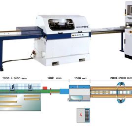 Omga T 2010 NC Used cross-cut optimizing saw