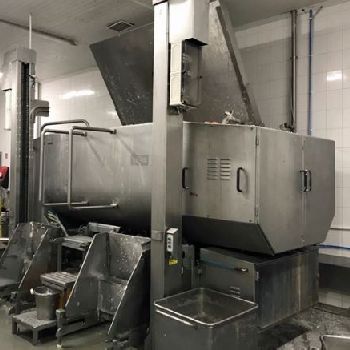 Used Inotec ME 3000 Vacuum Paddelmixer