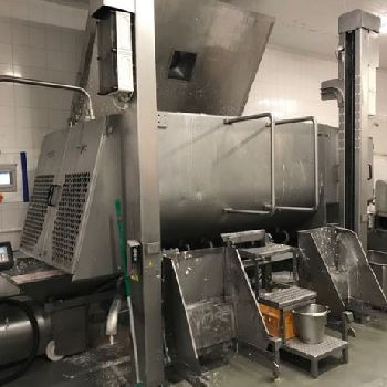 Used Inotec ME 3000 Vacuum Paddelmixer