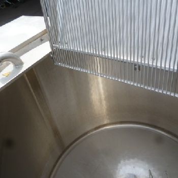 Stainless steel vmi mixer 1000 litres with double jacket