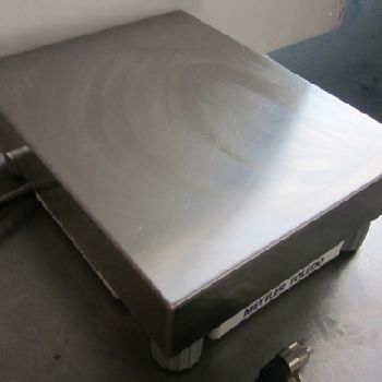 METTLER Mod. X32001L - Weighing platform and balance used