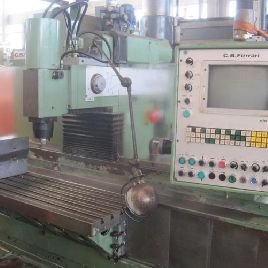 Used C.B. FERRARI F42 E cnc vertical milling machine