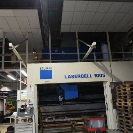 TRUMPF LASERCELL TLC 1005 laser cutting machine