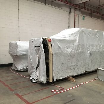 SHRINK WRAPPER KRONES (Wrapping machine for PET bottles and cans)