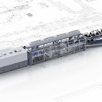 SHRINK WRAPPER KRONES (Wrapping machine for PET bottles and cans)