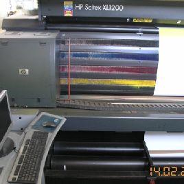 HP Scitex XL1200 Printer Digital press