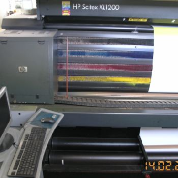 HP Scitex XL1200 Printer Digital press