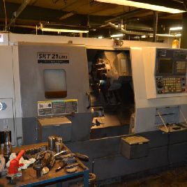 Hyundai Kia SKT 21 LMS cnc lathe