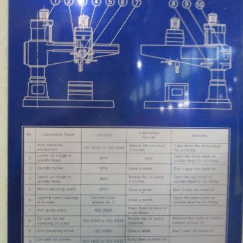Reform RB 50 x 16 Radial drilling machine