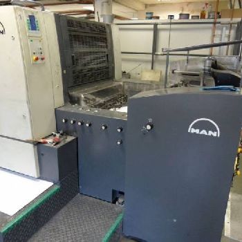 Man-Roland 504 LV Offset four colours