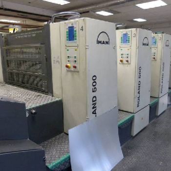 Man-Roland 504 LV Offset four colours