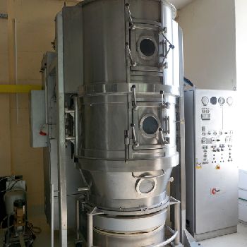 Glatt WSG 120 (1986) Granulating Fluid Bed Dryer Dry