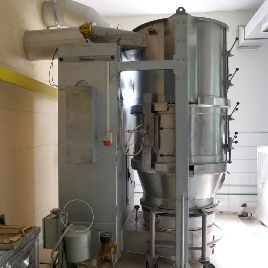 Glatt WSG 120 (1986) Сушилка для гранулирования в кипящем слое