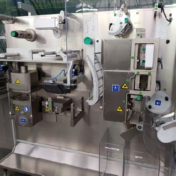 MARCHESINI MB 430 - Robotized blistering thermoformer used