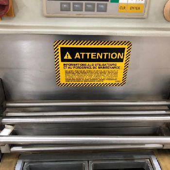 Multivac TS355 Tray sealing Machine