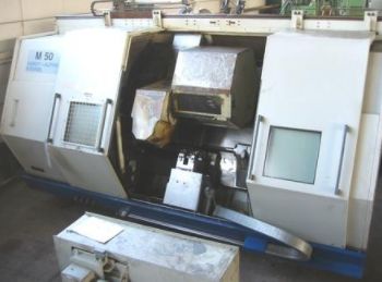 VOEST ALPINE STEINEL M50x1000 cnc lathe