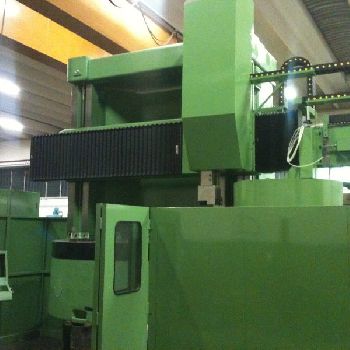 Sedin 2100 vertical turret lathe with cnc
