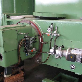 Sedin 2100 vertical turret lathe with cnc