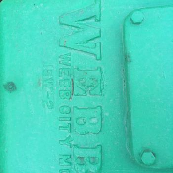 Webb 9-L Plate rolling machine