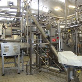 Used Simon Freres MXT 2401104 Butter production, wrapping and portioning machine