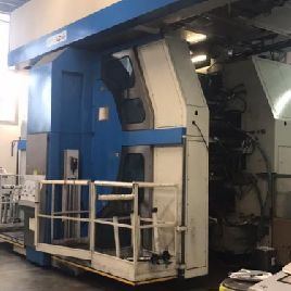 UTECO EMERALD 120 Label printing machine - flexo