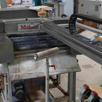 Malnati 600 TNS Glass washing / coating and printing machine