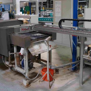 Malnati 600 TNS Glass washing / coating and printing machine