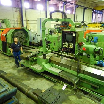 GEMINIS Ø 1200 x 5000 mm CNC cnc lathe