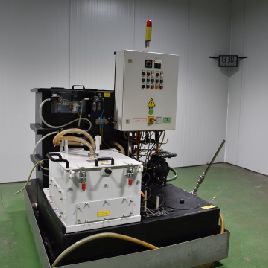 Rösler Z800 HA-Turbo Floc Washing finishing machine