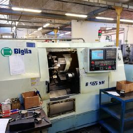 Used Biglia B 565 Sm cnc lathe