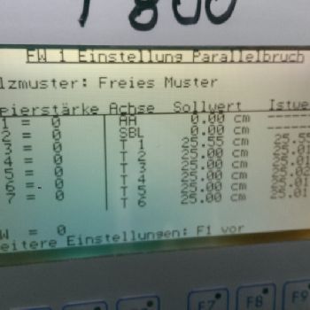 MBO T800/6/6 folding machine