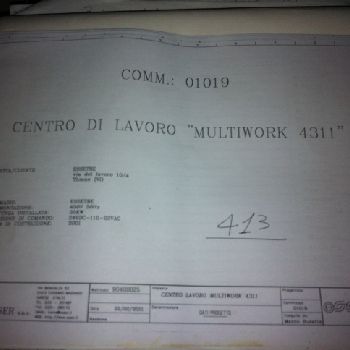 Essetre Multiwork 4311 Wood CNC machining centre