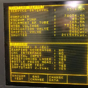 Balliu CF 1500/PS laser cutting machine