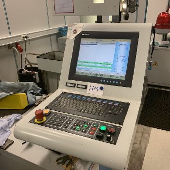 Huber 3525CA CNC EDM Automatic/ CNC turret drilling machine