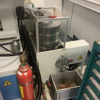 Huber 3525CA CNC EDM Automatic/ CNC turret drilling machine