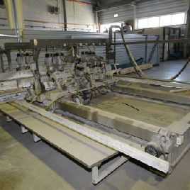 SCHIATTI BFT 12 Máquina de biselado de vidrio doublesided