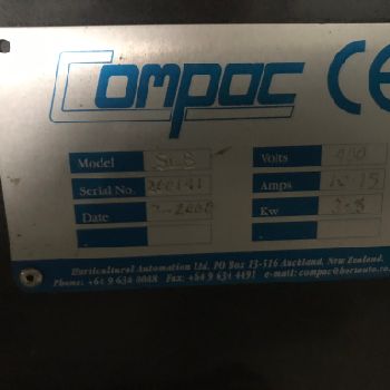Fruit calibrator, electronic by weight. COMPAC