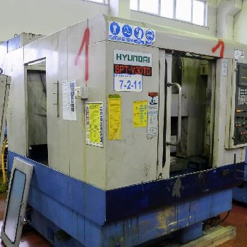 Hyundai SPT V30TD cnc vertical milling machine