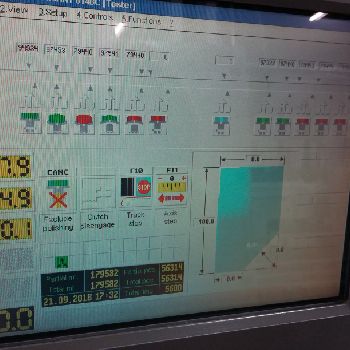 Bottero 814 BC Glass machine